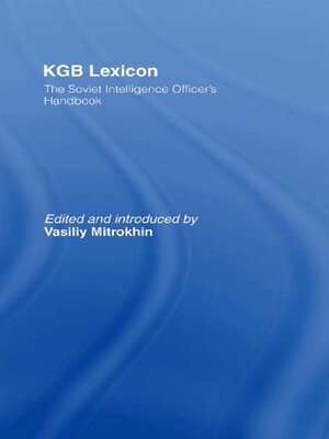 cover image of KGB Lexicon